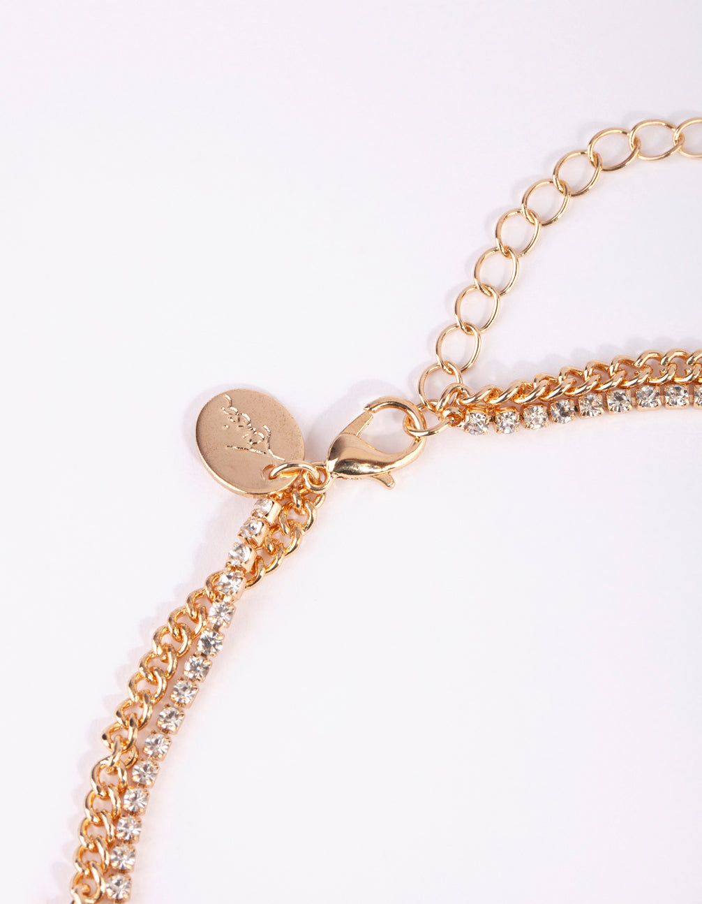 Gold Butterfly Cup Chain Layered Necklace sold by lovisa product image thumbnail 3