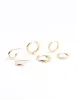 Gold Minimal Huggie Hoop Earrings 3-Pack sold by lovisa