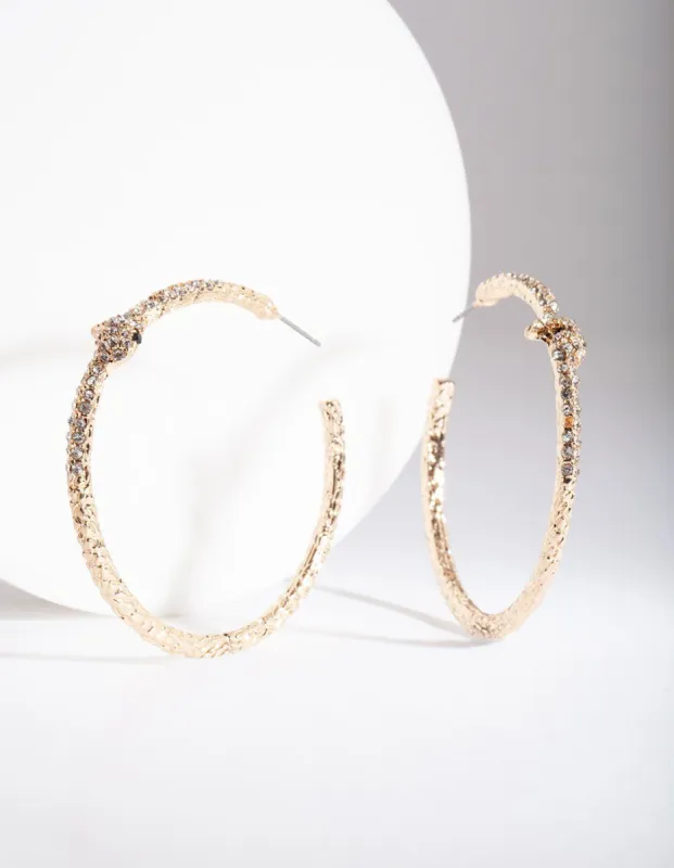 BOB SG DIA SNAKE C HOOP ER sold by lovisa