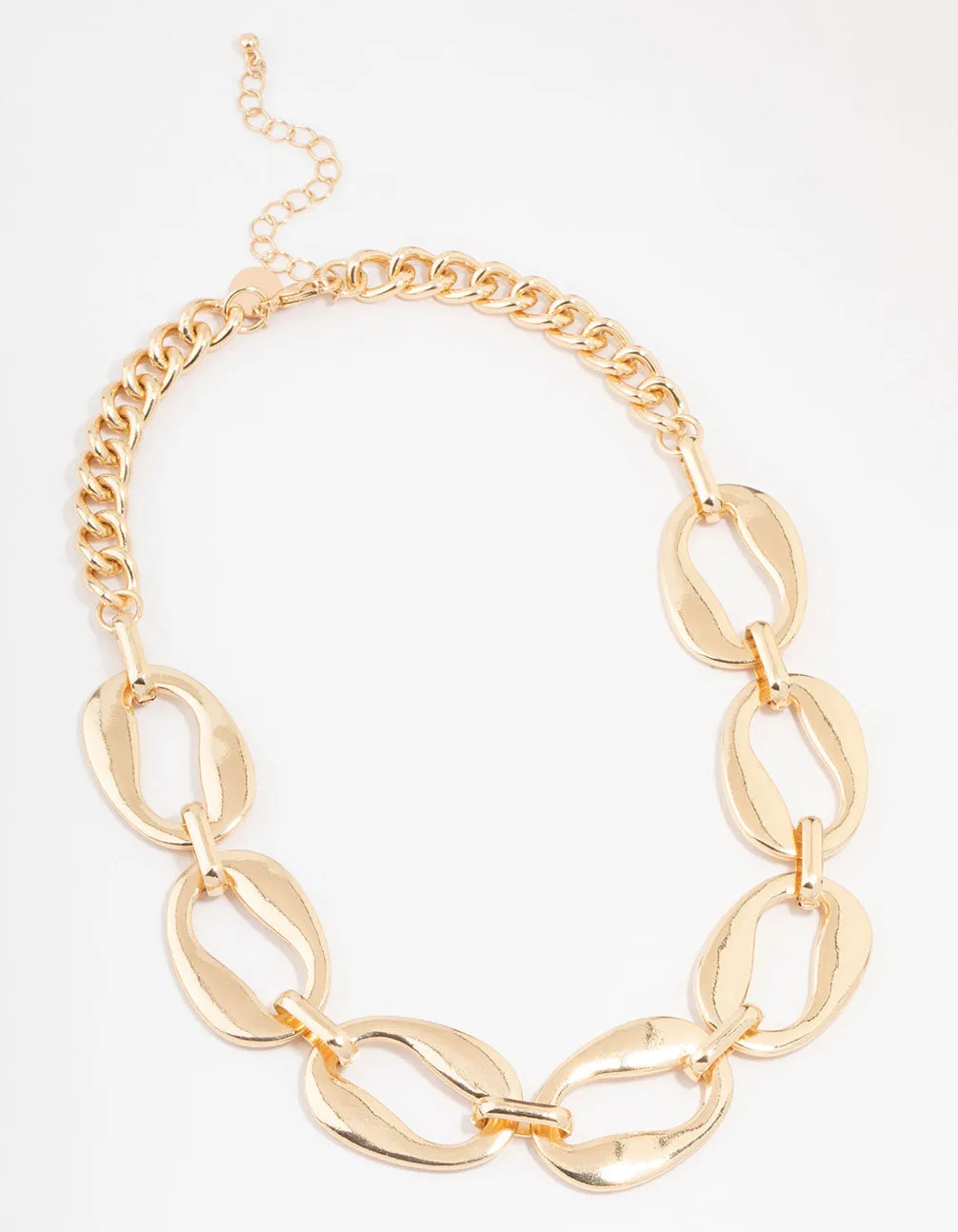 Gold Statement Chain Necklace sold by lovisa product image thumbnail 2