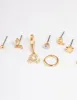 Gold Plated Leo Star Sign Ear Stackers sold by lovisa