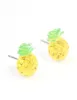Plastic Pineapple Stud Earrings sold by lovisa