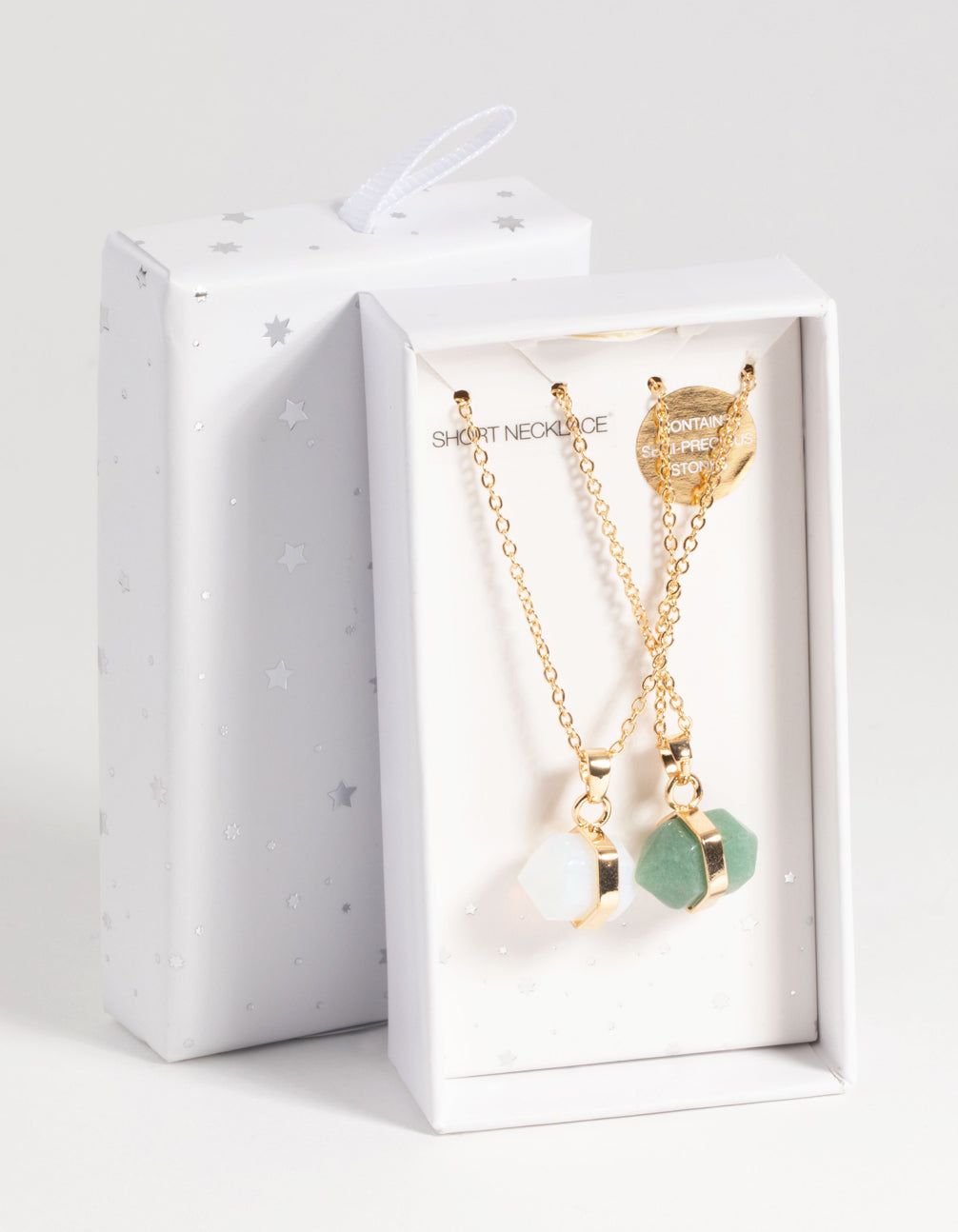 Gold Semi-Precious Shard Necklace Set sold by lovisa product image thumbnail 2