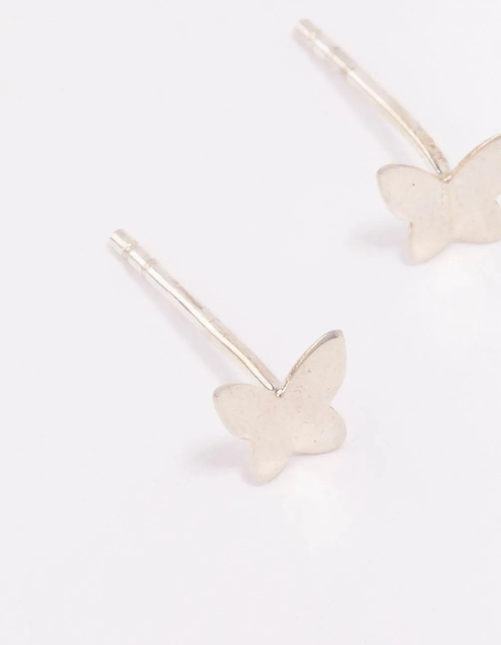 Sterling Silver Solid Butterfly Stud Earrings sold by lovisa product image thumbnail 3