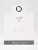 Sterling Silver Solid Butterfly Stud Earrings sold by lovisa