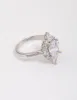 Silver Shining Star Cubic Zirconia Ring sold by lovisa
