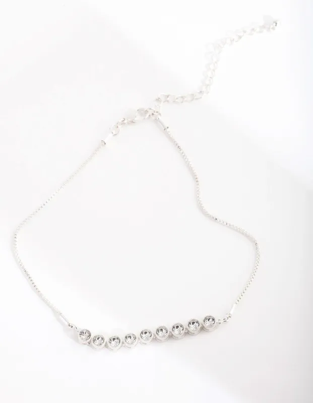 SWAR SS CIRC DIA CHOKER NL sold by lovisa