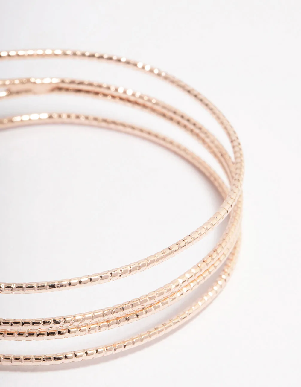 Gold Triple Wire Open Wrist Cuff sold by lovisa product image thumbnail 2