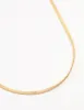 Gold Plated Clean Snake Chain Necklace sold by lovisa