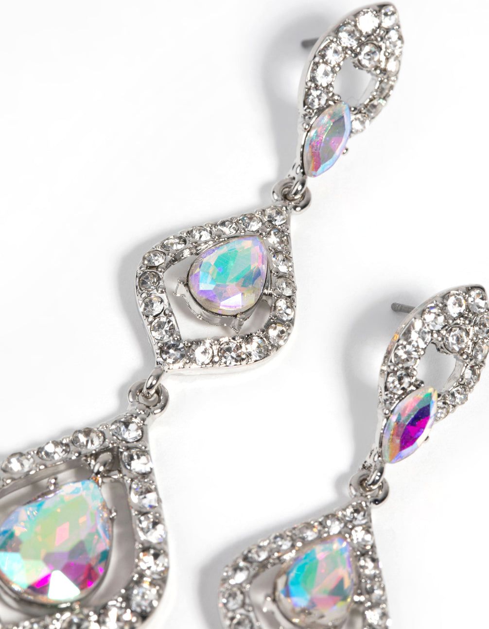 Silver Teardrop Earrings sold by lovisa product image thumbnail 3