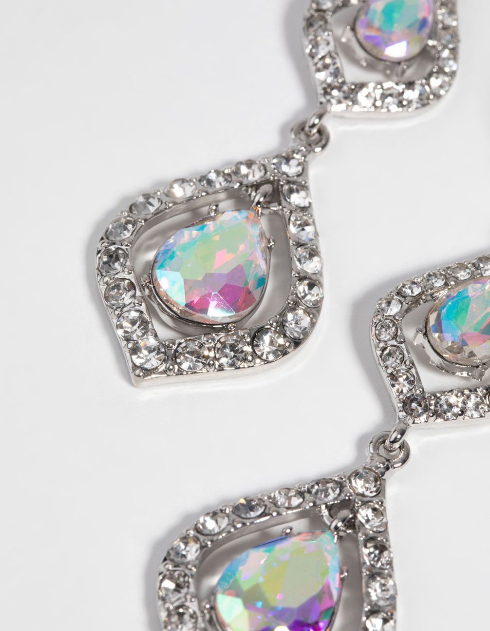 Silver Teardrop Earrings sold by lovisa product image thumbnail 4