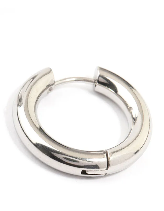 Waterproof Stainless Steel Thick Clicker Hoop Earrings 22 MM sold by lovisa product image thumbnail 3