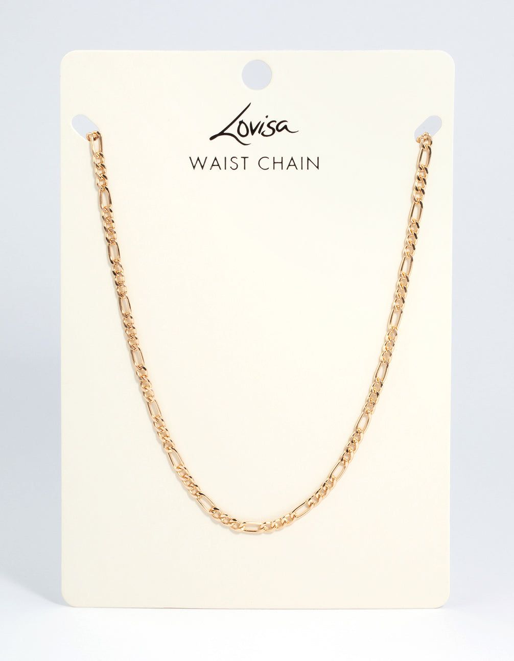 Gold Figaro Waist Chain sold by lovisa product image thumbnail 3