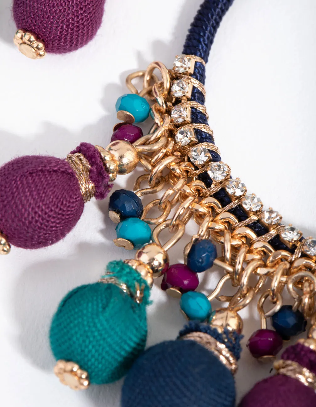 Gold Threadwrap Bead Drop Earrings sold by lovisa product image thumbnail 2