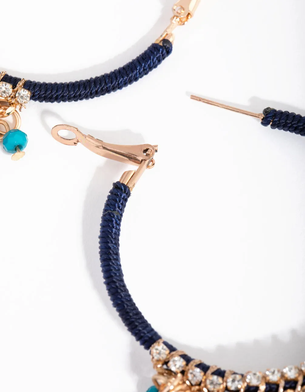 Gold Threadwrap Bead Drop Earrings sold by lovisa product image thumbnail 3