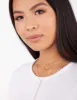 Gold Circle Double Choker sold by lovisa