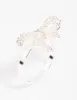 Silver Cubic Zirconia Bow Ring sold by lovisa