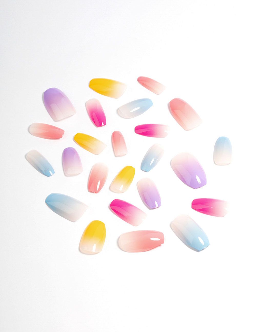 Multi-Colour Ombre Press On Nails sold by lovisa product image thumbnail 2