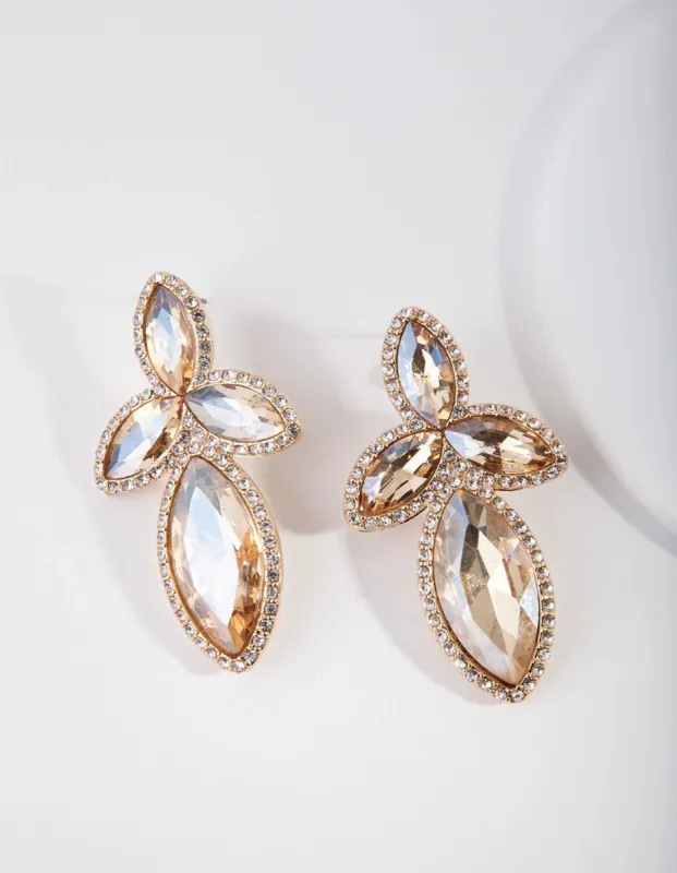 GD&P SG YLW DIA DRP ER sold by lovisa