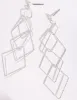 Silver Fine Diamond Cut Earrings sold by lovisa
