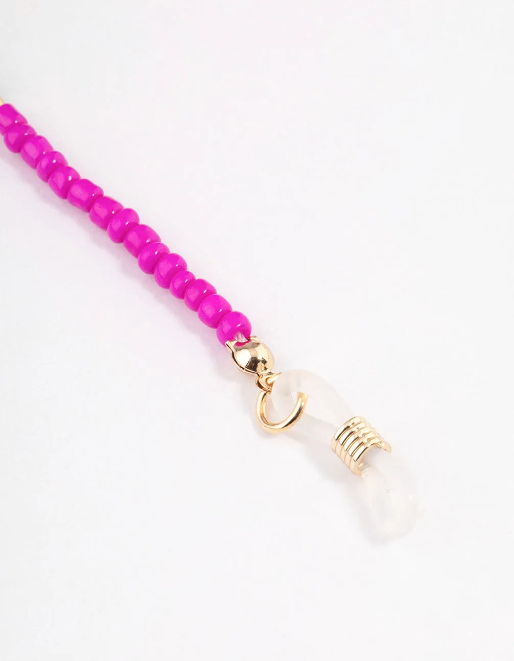 Beaded Multi Coloured Glasses Chain sold by lovisa product image thumbnail 3