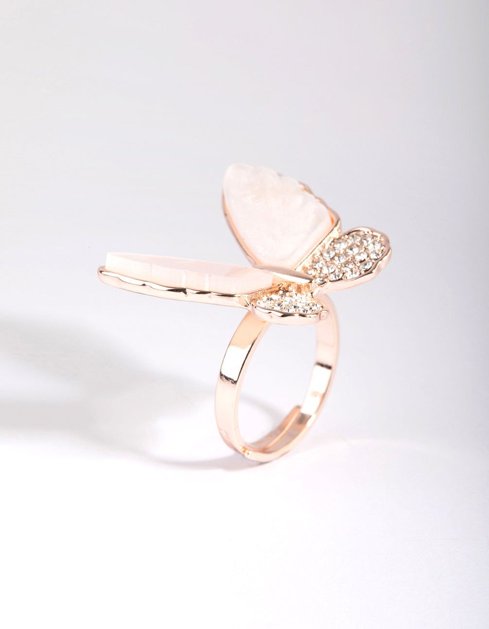 Rose Gold Butterfly Ring sold by lovisa product image thumbnail 4