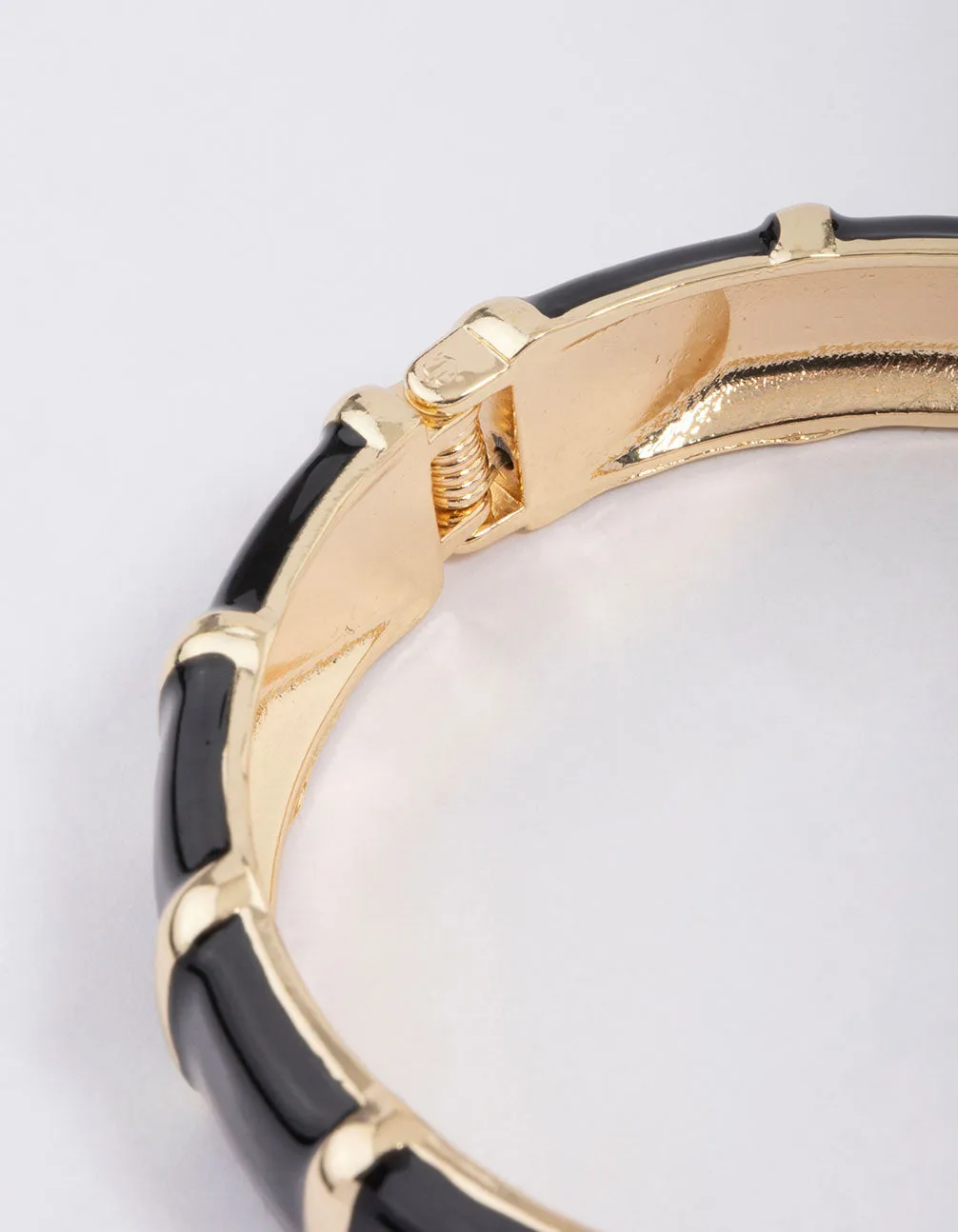Black & Gold Square Bangle sold by lovisa product image thumbnail 3