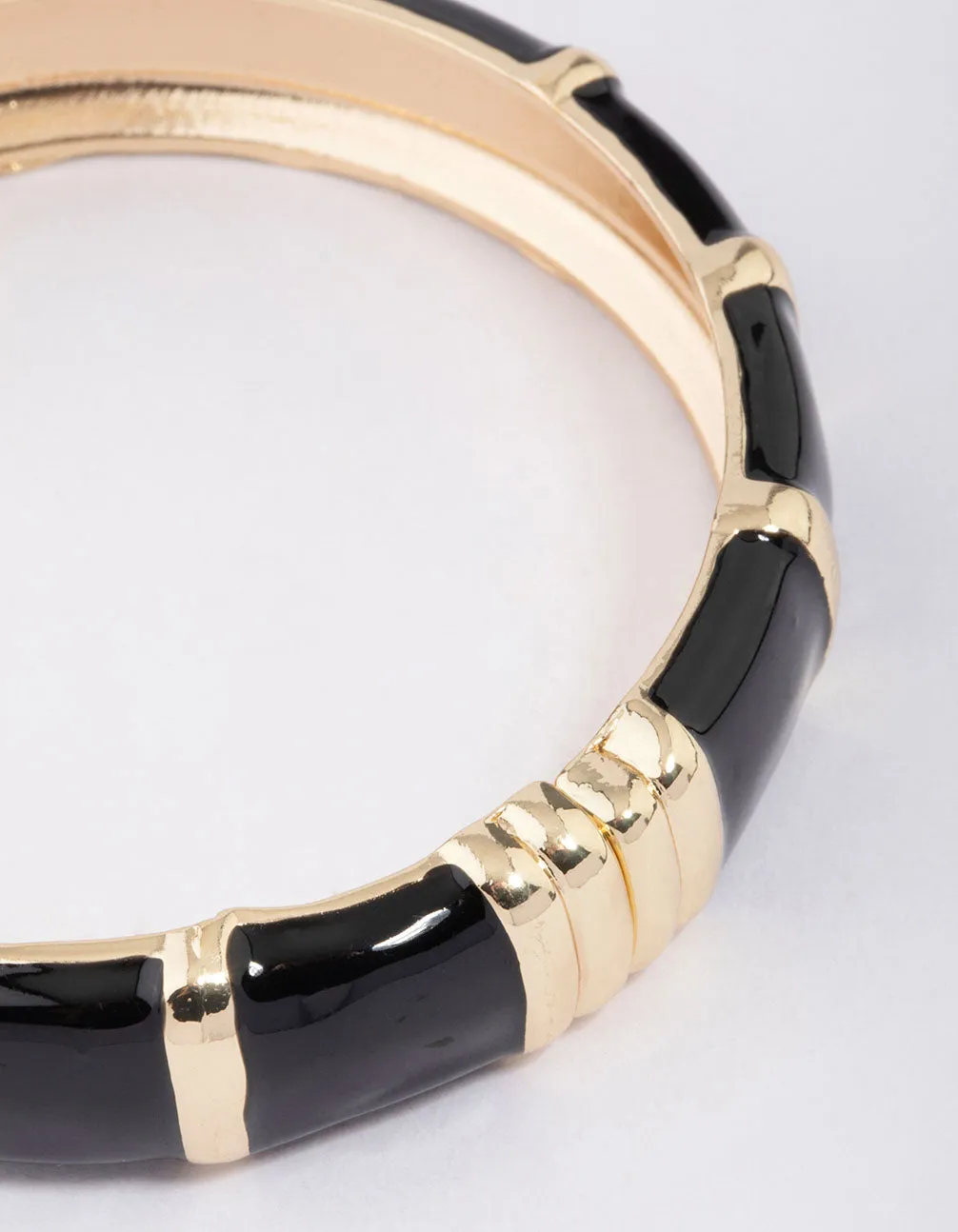 Black & Gold Square Bangle sold by lovisa product image thumbnail 2