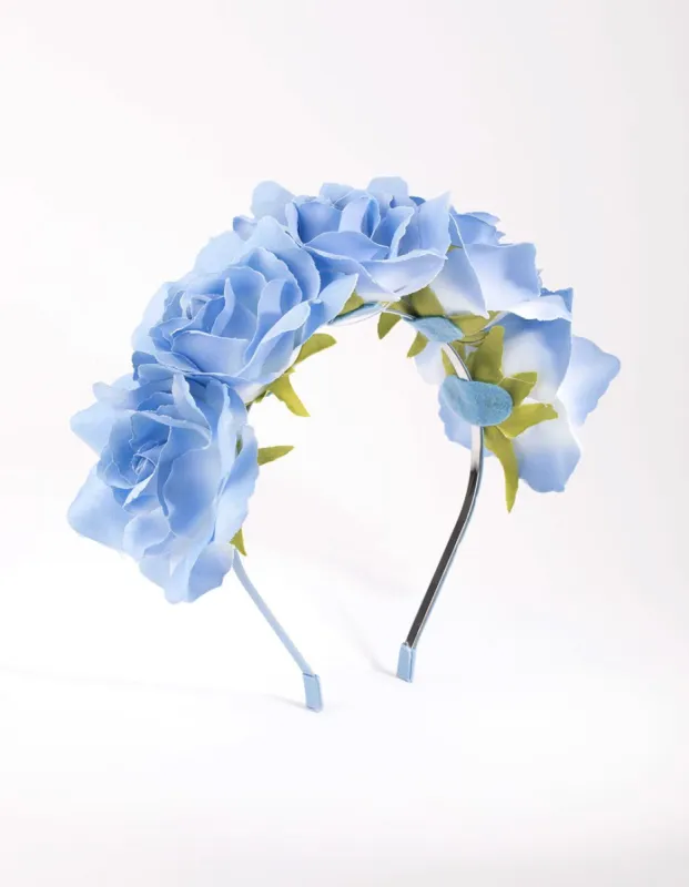 Blue Rose Alice Band sold by lovisa