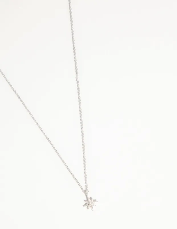 Sterling Silver Starburst Necklace sold by lovisa
