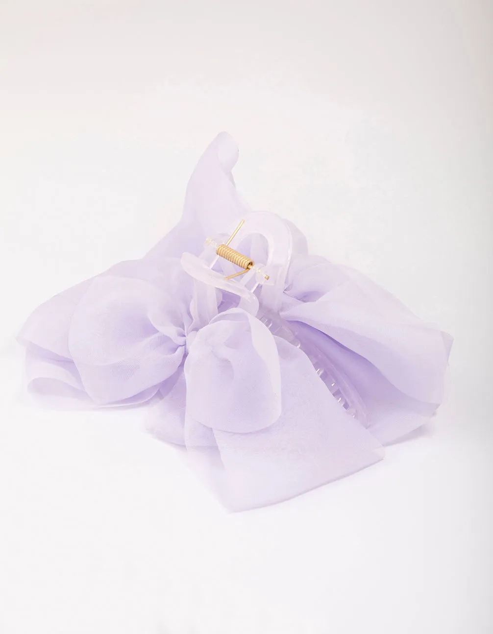 Lilac Mixed Bow Hair Claw Clips sold by lovisa product image thumbnail 3