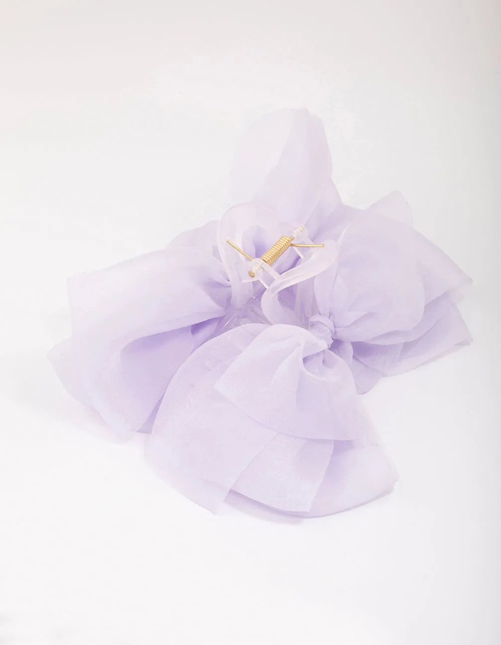 Lilac Mixed Bow Hair Claw Clips sold by lovisa product image thumbnail 2