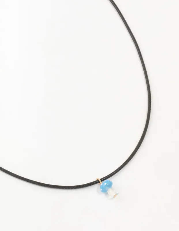 Beaded Little Mushroom Necklace sold by lovisa