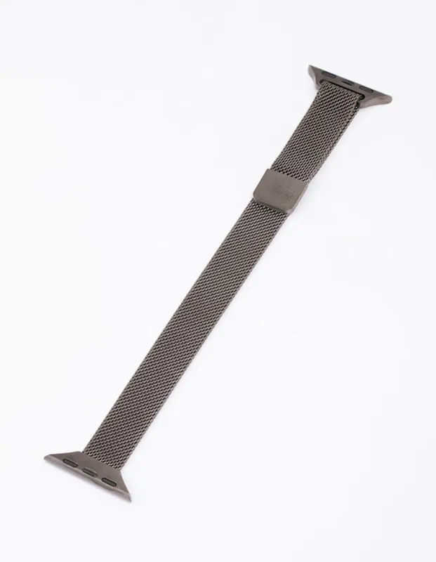 Gunmetal Mesh Watch Band 38/40/41mm sold by lovisa