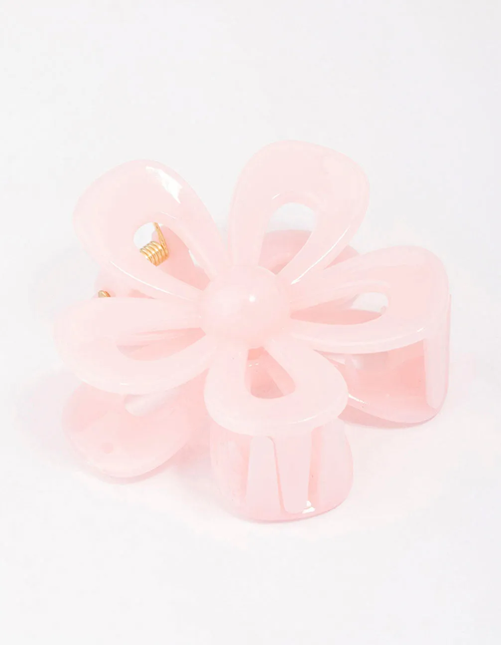 Pink Flower Hair Claw Clip sold by lovisa product image thumbnail 2