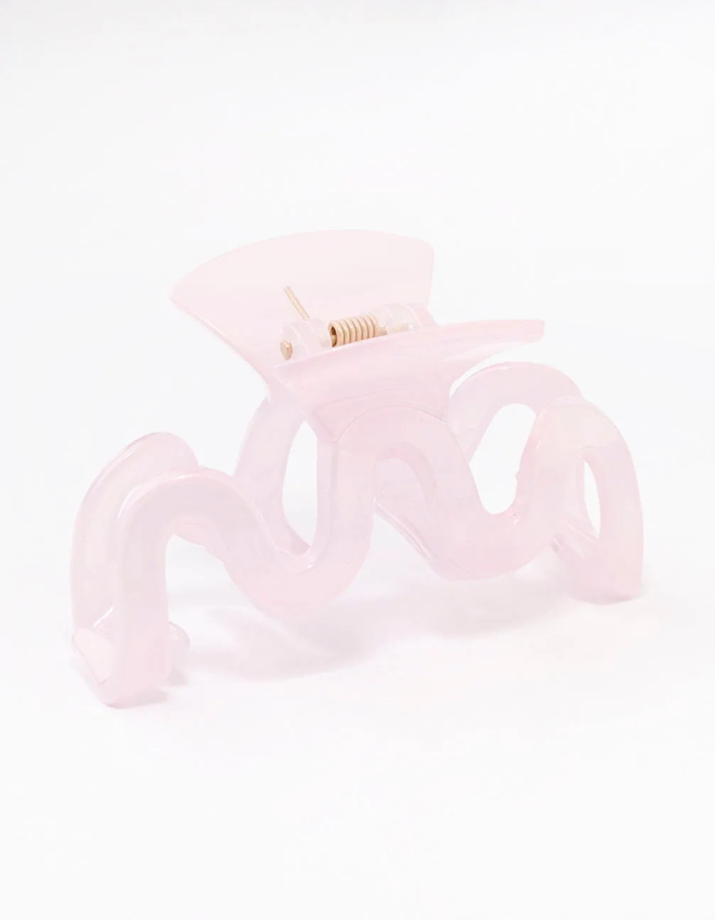 Lilac Wavy Hair Claw Clip sold by lovisa