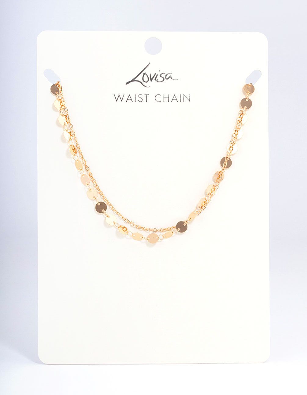 Gold Coin Layer Waist Chain sold by lovisa product image thumbnail 3