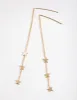 Gold Plated Three Stars Thread Through Earrings sold by lovisa
