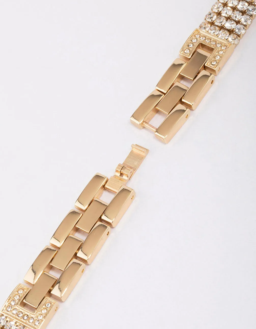 Gold Diamante Watch Band 38/40/41mm sold by lovisa product image thumbnail 3