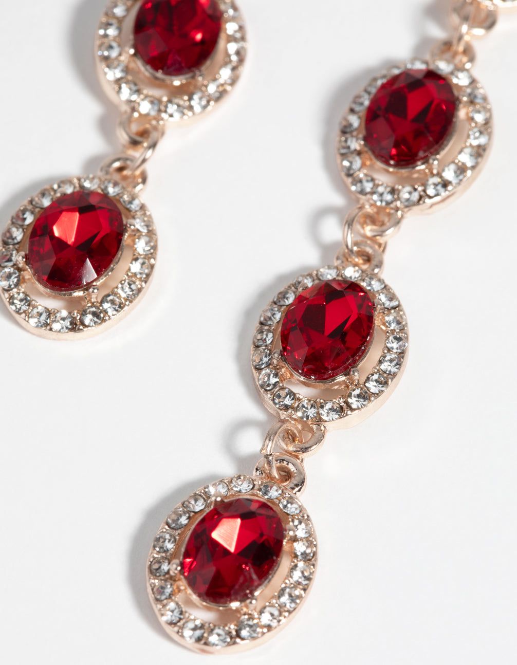 Rose Gold Circle Drop Earrings sold by lovisa product image thumbnail 3