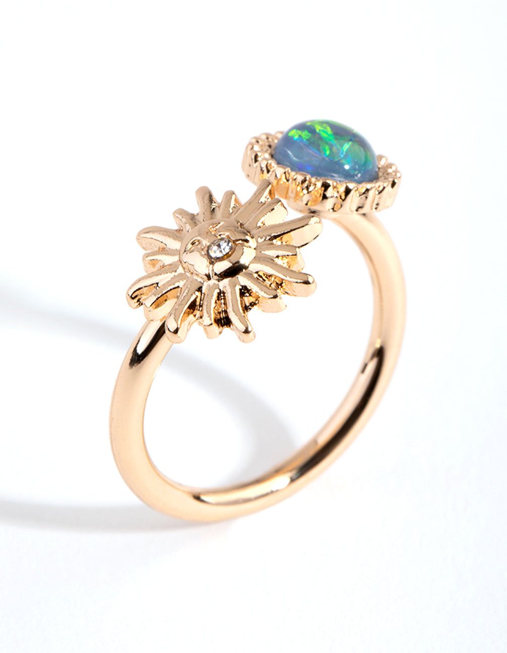 Gold Stone & Sun Ring sold by lovisa product image thumbnail 3