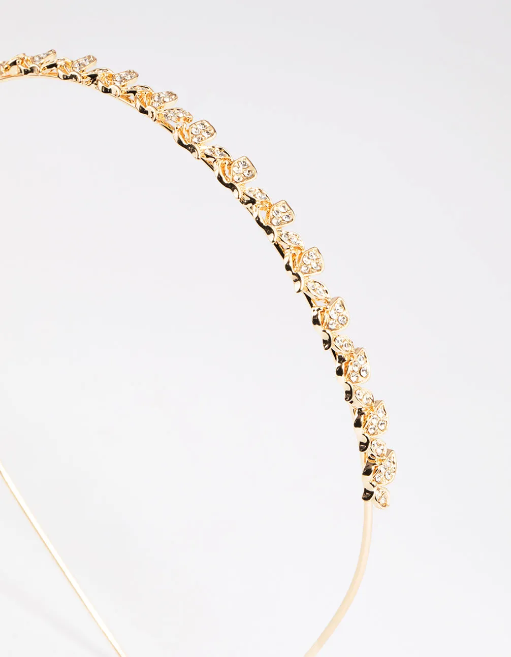 Gold Butterfly Diamante Headband sold by lovisa product image thumbnail 2