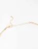 Gold Oval Facet Stone Choker sold by lovisa