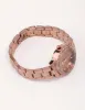 Copper-Coloured Diamante Link Watch sold by lovisa