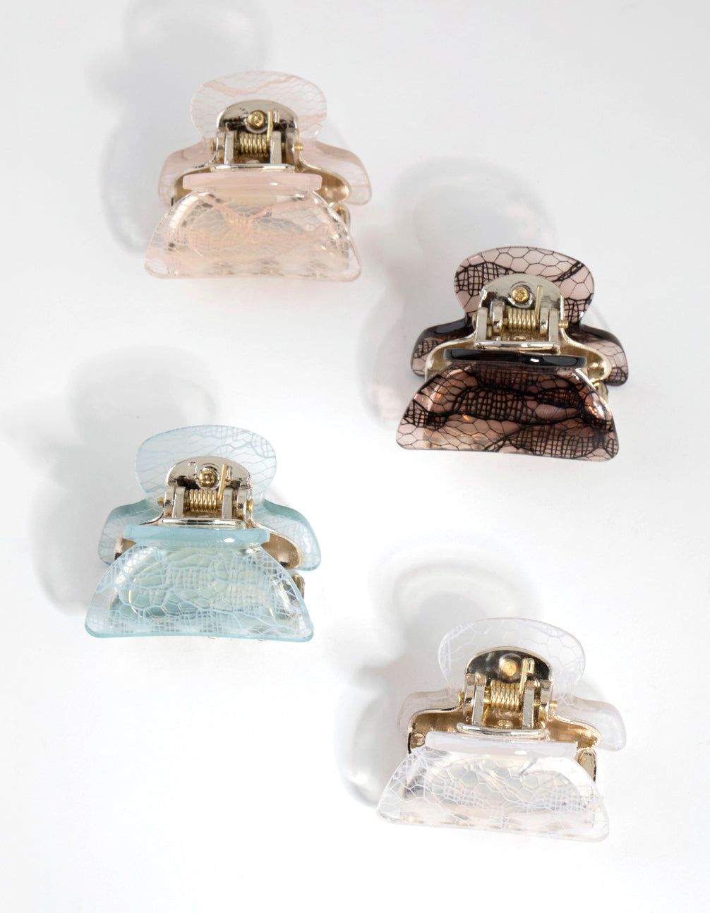 Lace Detail Mini Claw Pack sold by lovisa product image thumbnail 2