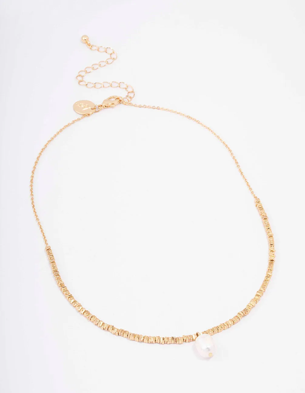 Gold Plated Pendant & Pearl Necklace sold by lovisa product image thumbnail 2
