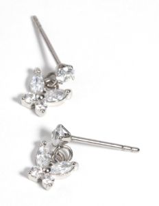 Surgical Steel Butterfly Stud Earrings sold by lovisa