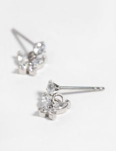 Surgical Steel Butterfly Stud Earrings sold by lovisa
