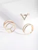 Gold Diamante Zigzag Ring Pack sold by lovisa