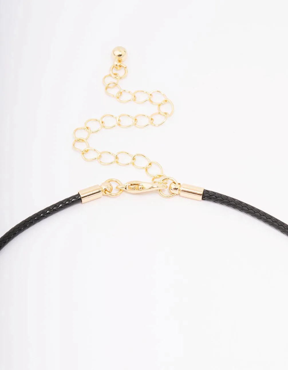Gold Heart Cord Necklace sold by lovisa product image thumbnail 3